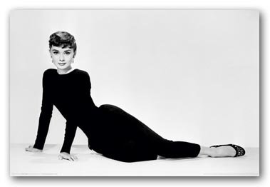 AUDREY HEPBURN-Sabrina 24 x 36 in. POSTER