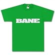 BANE - White Logo - Green T-shirt