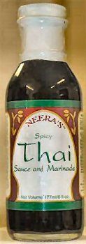 Thai Sauce and Marinade, spicy and sweet with kaffir and tamarind. by Cinnabar Specialty Foods