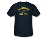 Star Trek Enterprise Athletic Distressed Sci Fi TV Show T-Shirt Tee