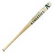 OAKLAND ATHLETICS A'S NATURAL WOOD 18" MINI BASEBALL BAT