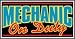 Mechanic On Duty Lightbox Sign