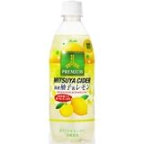 【賞味期限：2012年3月24日】アサヒ　プレミアム三ツ矢サイダー 国産柚子＆レモン　500ｍｌ×24本　(1ケース)