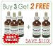 HoodiThin - Certified 100% Pure Organic Hoodia Gordonii Fast Acting, Hi-Potency Liquid Extract - BUY 3 GET 2 FREE - (Five Month Supply)