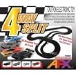 AFX 4 Way Split Set Slot Car