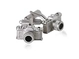 Unique Satin Finished Camera Silver Cufflinks for Photograpy Hobbiests with Presentation Box