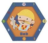 Kitchen & Housewares : Bob the Builder Moulded Wall Clock