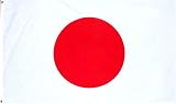 Japan National Country Flag - 3 foot by 5 foot Polyester (New)