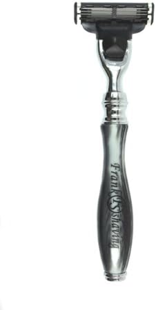 Frank Shaving Triple Blade Razor Marble Handle -- Accepts Mach 3 Blades