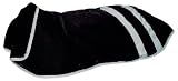 Hunter 41535 Hundemantel Safety 50, mit refl.Streifen, schwarz