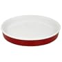 CorningWare Colours 10-Inch Pie Plate, Cherry