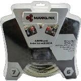 Maxxsonics VCAK-4V2 MAXXLINK 4AWG CCA AMPLIFIER INSTALL KIT with RCA CABL