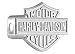 Harley Davidson 3D Monotone Bar & Shield Hitch Cover
