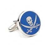 Calico Jack Cufflinks in Blue