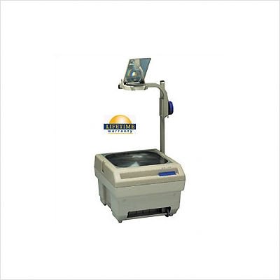 Open Head Single Lens Overhead Projector (2200 lumens) with Optional Lamp Changer Lamp Changer: Not Included