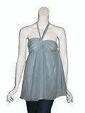MASON Smock Back Halter Top in Blue
