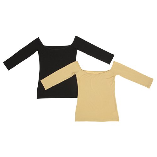 （アモスタイル）AMO'S STYLE Secret Cute! 7分袖 トップ オフショルダータイプ