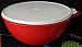 Tupperware Red Thatsa Bowl 32 Cup Mixing Bowl