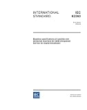 IEC 62360 Ed. 1.0 en:2004, Baseline specifications of satellite and terrestrial receivers for ISDB (Integrated Service for Digital Broadcast)