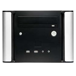 Antec  350 Watt M-ATX Desktop Case NSK1380 (Black/Silver)