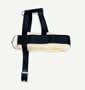 C NYL PULLING HARNESS 32"-BLK