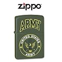 Green Matte, US Army (ZI221540) Category: Military Zippo Lighters