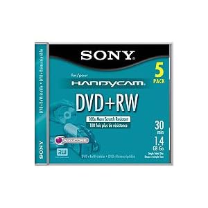 Sony 5Dpw30L2H 1.4 Gb Camcorder 8Cm Dvd+Rw (5 Pk)