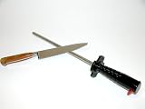 DMT DS0F 10-Inch Diamond Steel Shapening Rod, Fine Grit