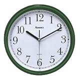 Advance Clock #8104 10HGRN Plastic Wall Clock by GENEVA/ADVANCE CLOCK CO