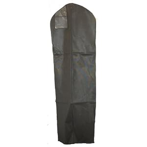 Black Breathable Wedding Dress Gown Garment Bag - Extra 