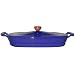 Lafont 4-QuartOval Au Gratin with Cover, Blue