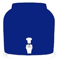 Ceramic Water Crock Dispenser - Cobalt Blue