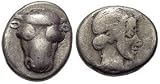Phokis, Greece, Federal Coinage, c. 440 - 420 B.C.; Silver Hemidrachm