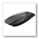 Logitech 967450-0403 Internet Pro Keyboard Black