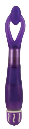 California Exotics Pleasure Zone Slim Magic Duo, Purple