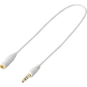 【クリックで詳細表示】ELECOM ヘッドホン延長コード EHP-CT13G/03WH： 家電・カメラ