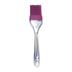 Magenta Silicone Pastry Brush with Clear Handle By Precidio by