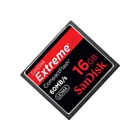 16GB CF (Compact Flash) Card Sandisk Extreme SDCFX-016G (CIB-S)-Flash Memory