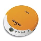 COBY CX-CD109 YEL Personal CD Player with Stereo Headphones