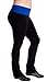 Ladies Plus Size Fold-Over Color Waist Cotton Yoga Pants, Multiple Colors Available