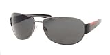 PRADA SPS 52GS 5AV1A1 GUNMETAL GRAY SUNGLASSES by Luxottica