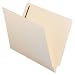 Smead End Tab Fastener File Folders, Letter Size, 14 Point, Straight Cut, Reinforced Tab, Two Fasteners in Positions #1 and #3, Manila, 50 Per Box (34215)