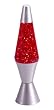 Retro Lava Lamp Red Glitter