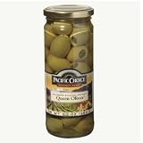 16 Ounce Jalapeno Stuffed Olives in Glass Jars (03-0314) Category: Canned Foods