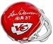 Len Dawson Autographed Kansas City Chiefs Mini Helmet Inscribed with 