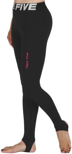 New 105 Skin Tights Compression Leggings Base Layer Black Running Pants Womens