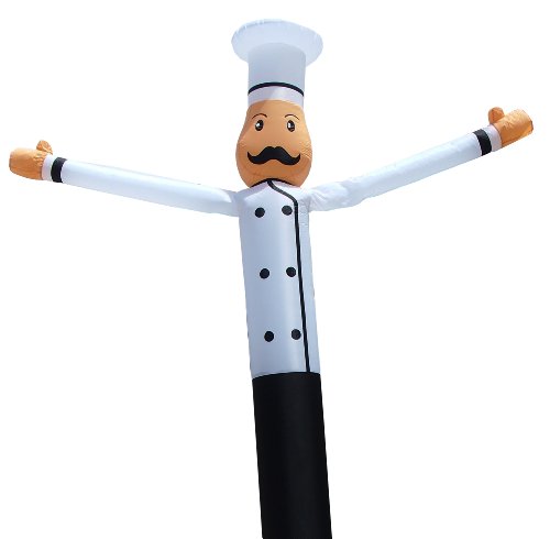 Torero Inflatables Air Dancer Sky Puppet Chef Inflatable, 16-Feet