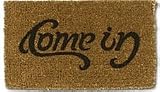 Coir Doormats - Unique Ambigram 