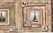 Framed Monuments Beige and Green Wallpaper Border in Kitchen & Bath Resource Book