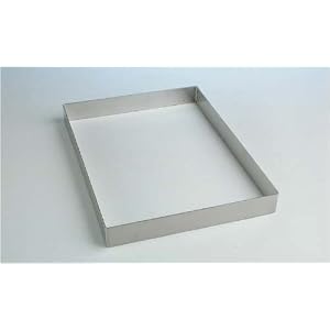 2 Frame Sheet Extender in Stainless Steel Size: L 15 3 4 x W 11 7 8 x H 2 by 